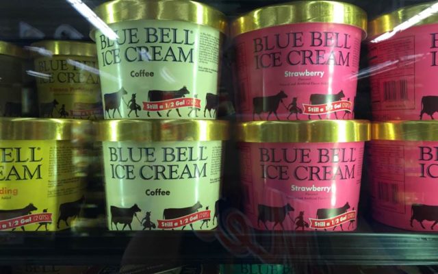 Woman licks gallon of Blue Bell, then places it back in store freezer