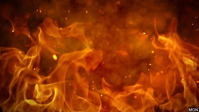 Home near Windcrest goes up in flames