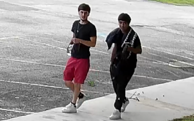 Two suspects sought in San Antonio church property break-in