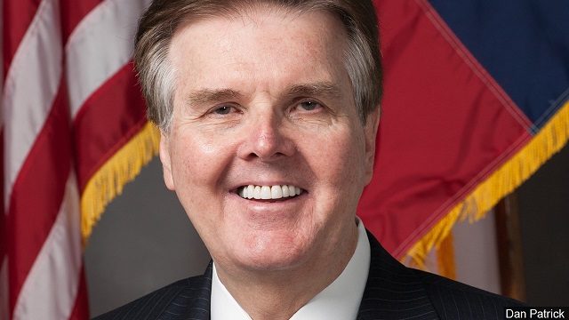Lt. Gov. Dan Patrick recovering at home after receiving a stent