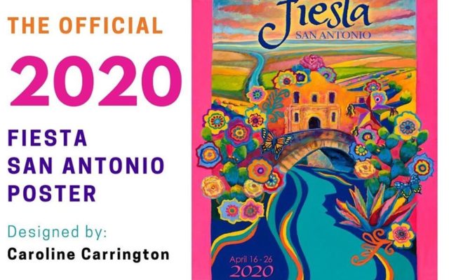 Official Fiesta San Antonio poster for 2020 has been released