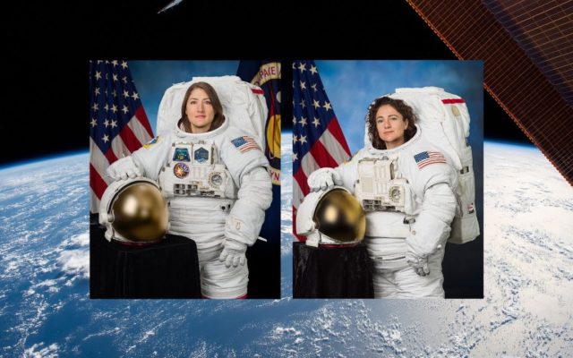 NASA moves up 1st all-female spacewalk to fix power unit