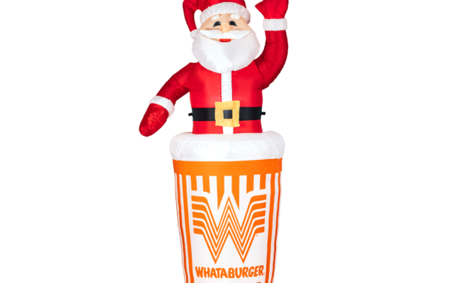 Whataburger blows into the holiday season with a new Christmas decoration