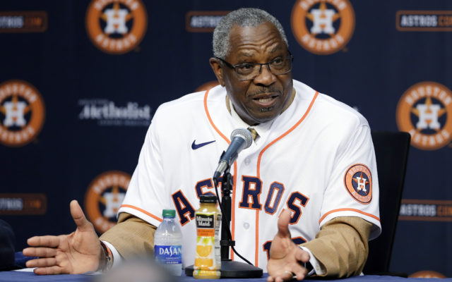 Astros’ Baker accepts that no one is moving on from scandal
