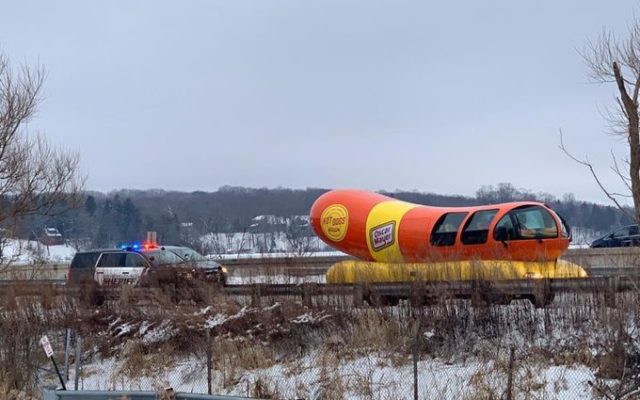 Wienermobile pulled over in Wisconsin for traffic infraction