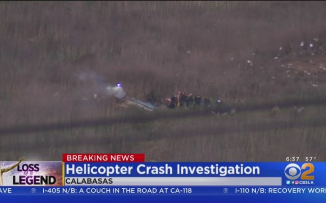 Investigators work scene of Kobe Bryant’s chopper crash
