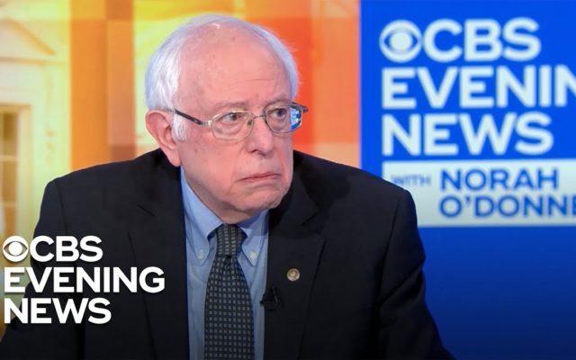 Sanders says impeachment gives his rivals an advantage