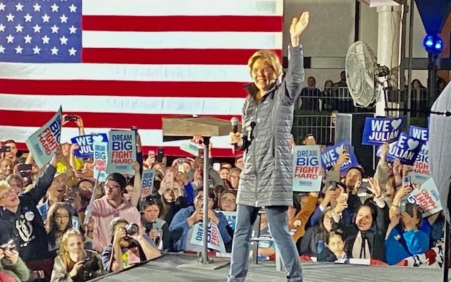 Senator Elizabeth Warren heads to San Antonio to campaign for two Texas Congressional hopefuls