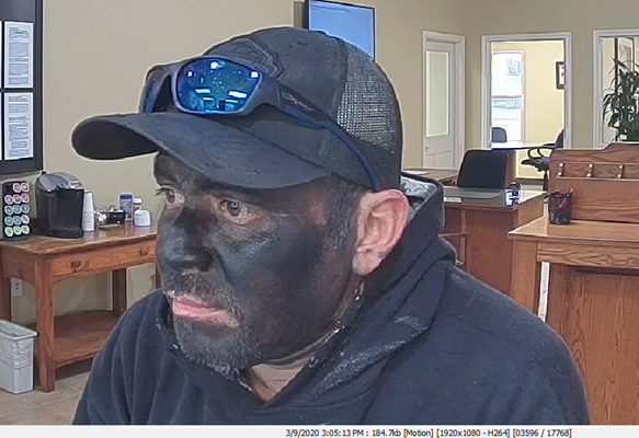 Buda blackface-bearing bandit wanted in Broadway Bank robbery