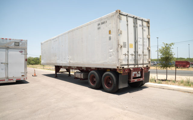 Refrigerated trailers arrive in San Antonio to help overcrowded hospital morgues