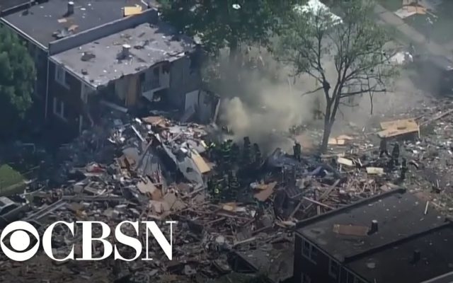 Deadly explosion rocks Baltimore neighborhood, destroys homes