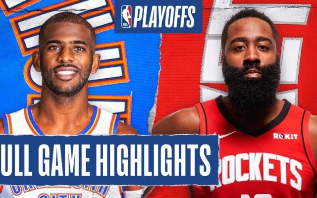 Harden’s 37 points lead Rockets past Thunder in Game 1