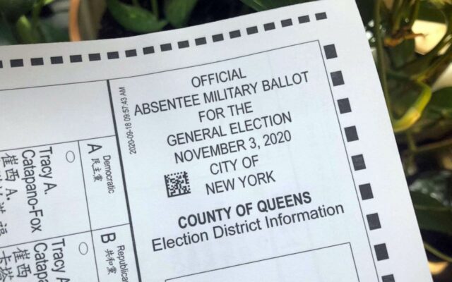 New York City election officials scramble to fix printing error on absentee ballots sent to voters