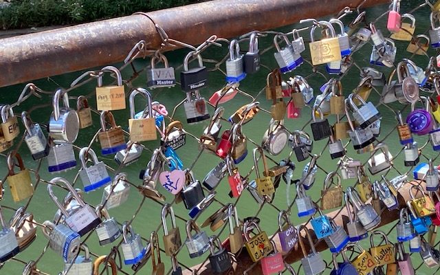 San Antonio’s “Love Lock Fence” will be moved next week