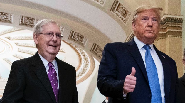 McConnell pushes back at Trump’s refusal to commit to peaceful transfer of power if he loses