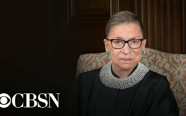 Watch Live: Justice Ruth Bader Ginsburg
