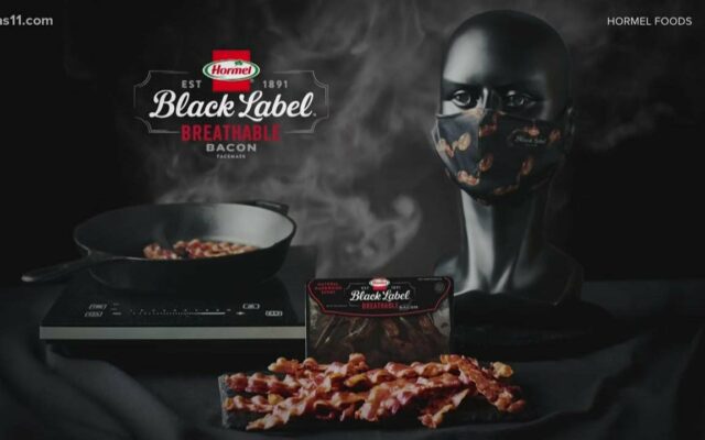 Hormel introduces bacon scented face masks