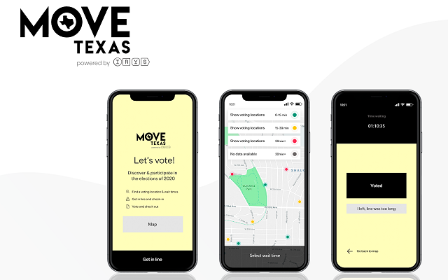‘Move the Line’ app tracks early voting poll wait times
