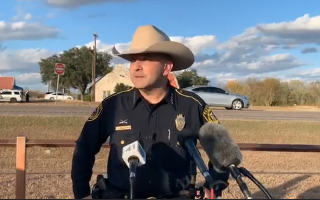 Long chase from China Grove to Sutherland Springs ends with deputy, suspect injured
