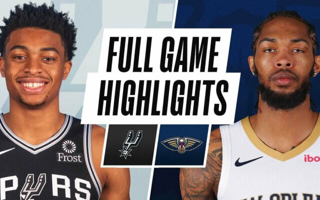 Pelicans hold off Spurs in New Orleans