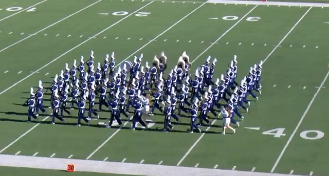 WATCH: UIL hosts the first ever State Military Class Marching Band Contest