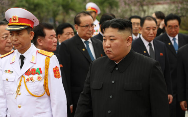 N.Korea holds huge military parade as Kim vows nuclear might