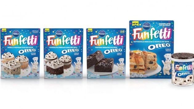 Sweet new collab folds Oreo cookies into beloved Funfetti baking mix