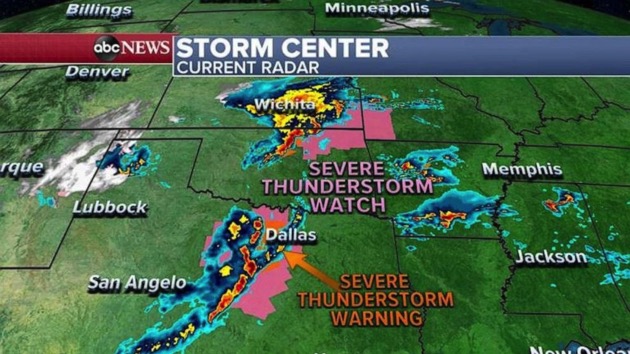 Rare high risk for tornadoes in South, blizzard warning for southern Plains