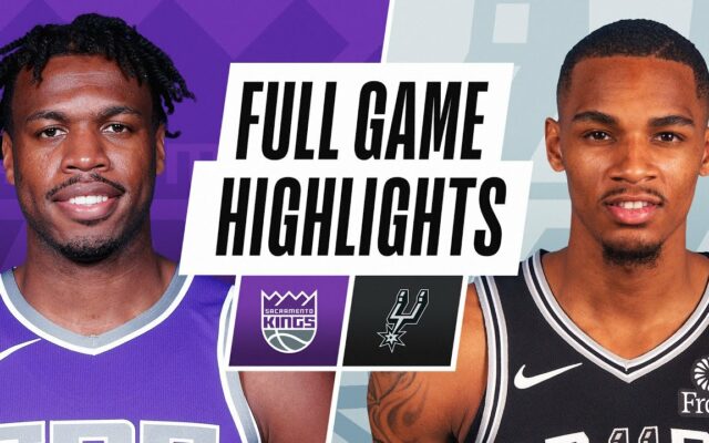 Kings get 5th straight win with 132-115 victory over the Spurs