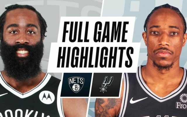 Spurs netted by Brooklyn in 124-113 overtime loss