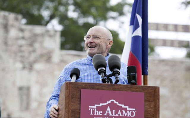 ‘Phil Collins Collection Preview’ to debut at the Alamo on Texas Independence Day