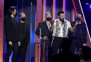 Luke Bryan wins top ACM Award, but female acts own the night