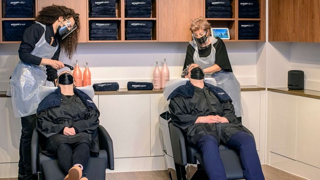 Amazon is launching a hair salon in London for augmented reality hair consultations and more