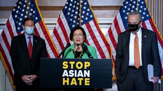 Anti-Asian hate bill clears Senate with bipartisan support