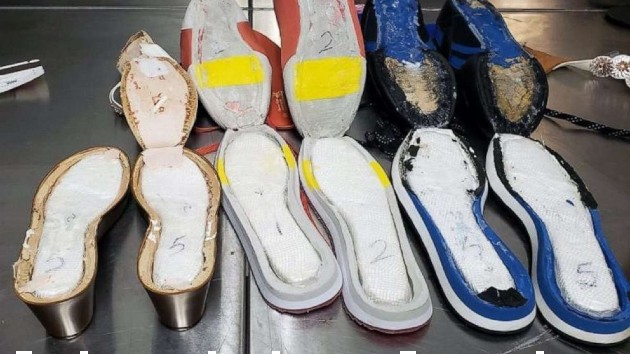 Woman arrested at airport after getting caught smuggling $40,000 of cocaine in shoes