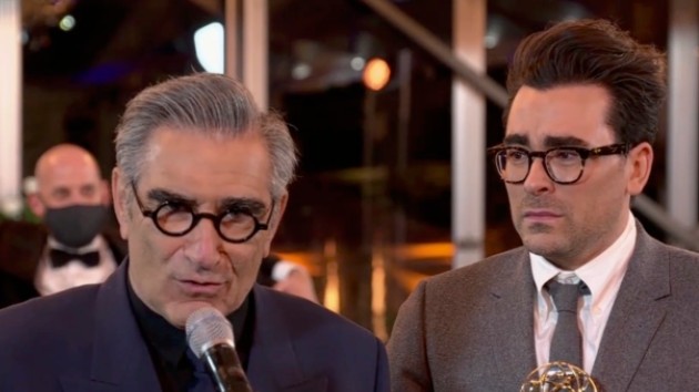 Dan Levy shuts down rumors that his dad, Eugene, has died: “News to me”