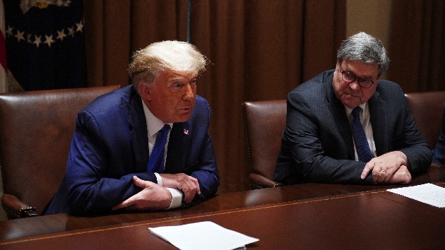 DOJ releases part of memo behind Barr’s decision not to charge Trump for obstructing Russia probe