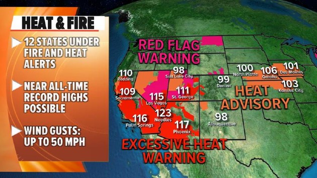 Wildfire in Montana explodes to 21,000 acres as heat wave continues
