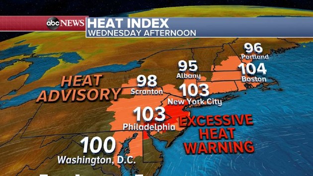 West Coast and East Coast heat waves: More record highs possible