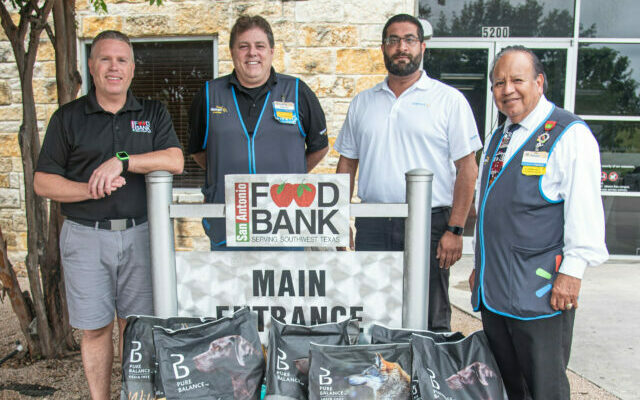Walmart donates 200 lbs of dog food to San Antonio Food Bank