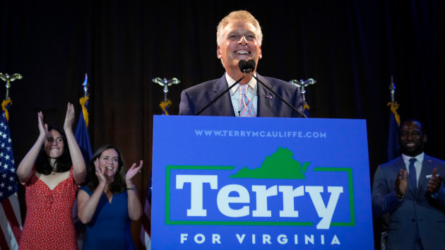 Terry McAuliffe, former Virginia governor vying for old job, wins Democratic primary