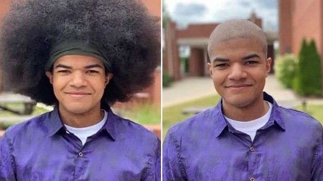 17-year-old headed to Air Force Academy donates hair to children with cancer
