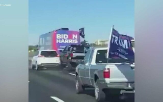 Police, Trump supporters sued over Interstate 35 incident