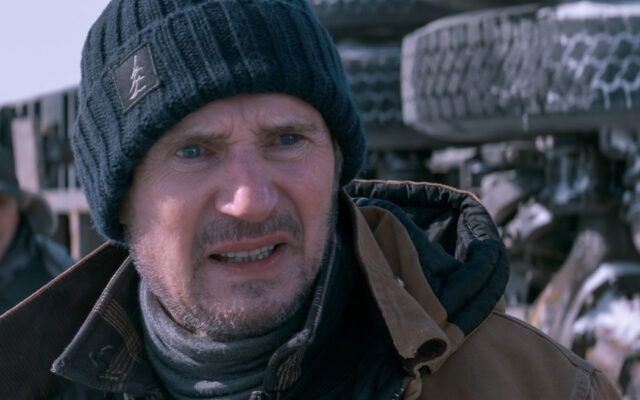 Liam Neeson on the chilling experience of filming “The Ice Road”