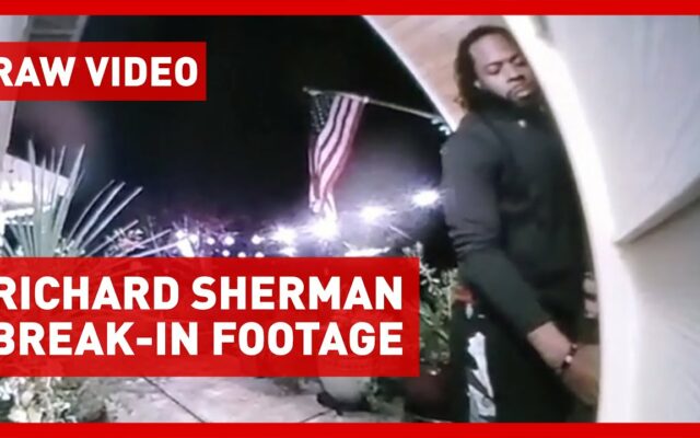 Richard Sherman released without bail after attempt to break into in-laws’ home