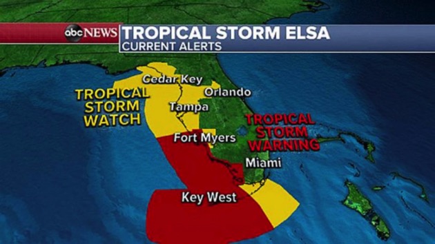Tropical Storm Elsa makes landfall in Cuba, edges toward US