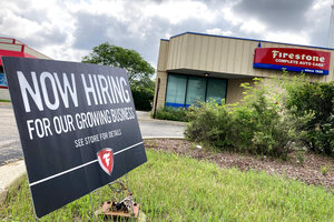 US jobless claims fall to 364,000, a new pandemic low