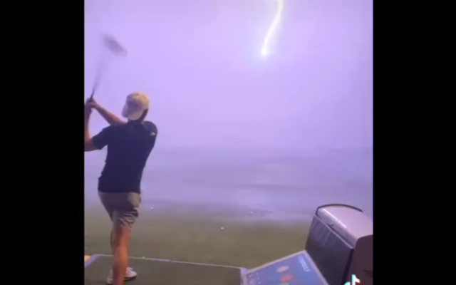 Lightning strikes for local teen at Topgolf