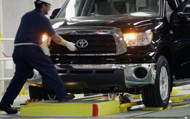 Toyota production in San Antonio temporarily cut back