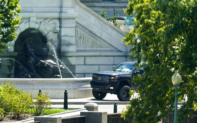 Police say man in pickup near Capitol claims he has a bomb